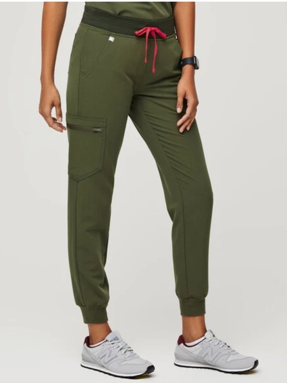 Figs Zamora Joggers Olive Green Medium